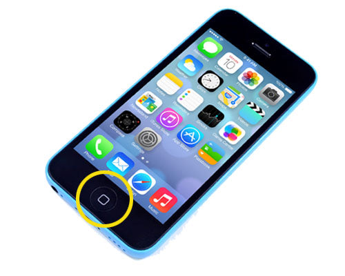 iPhone 5C Home Button Repair Service in Chester, Cheshire