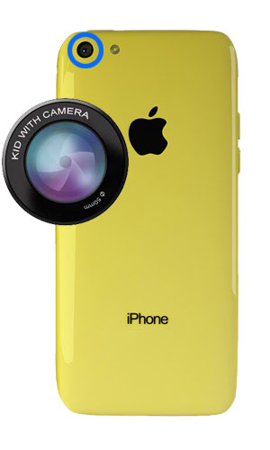 iPhone 5C Back Camera Replacement Service in Chester