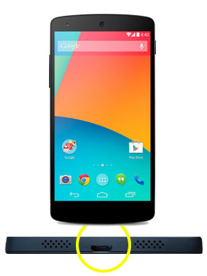 Google LG Nexus 5 Charging Port Repair Service
