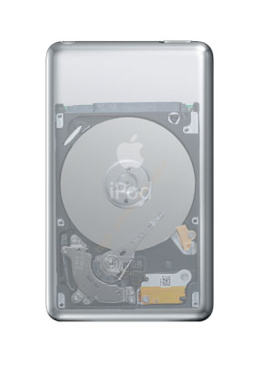 iPod Video 5th Gen 64GB SD Card Replacement