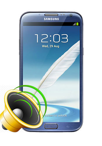Samsung Galaxy Note 2 Loud Speaker Repair