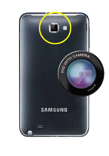 Samsung Galaxy Note 1 Rear Camera Replacement