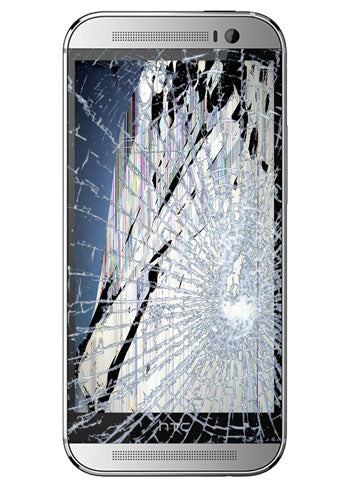 HTC One M8 LCD Screen Repair With Frame