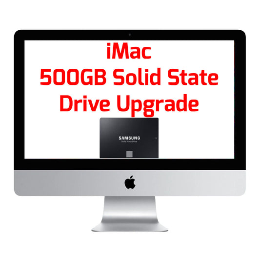 iMac 500GB Solid State Drive Upgrade