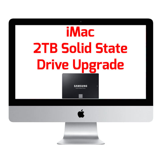 iMac 2TB Solid State Drive Upgrade