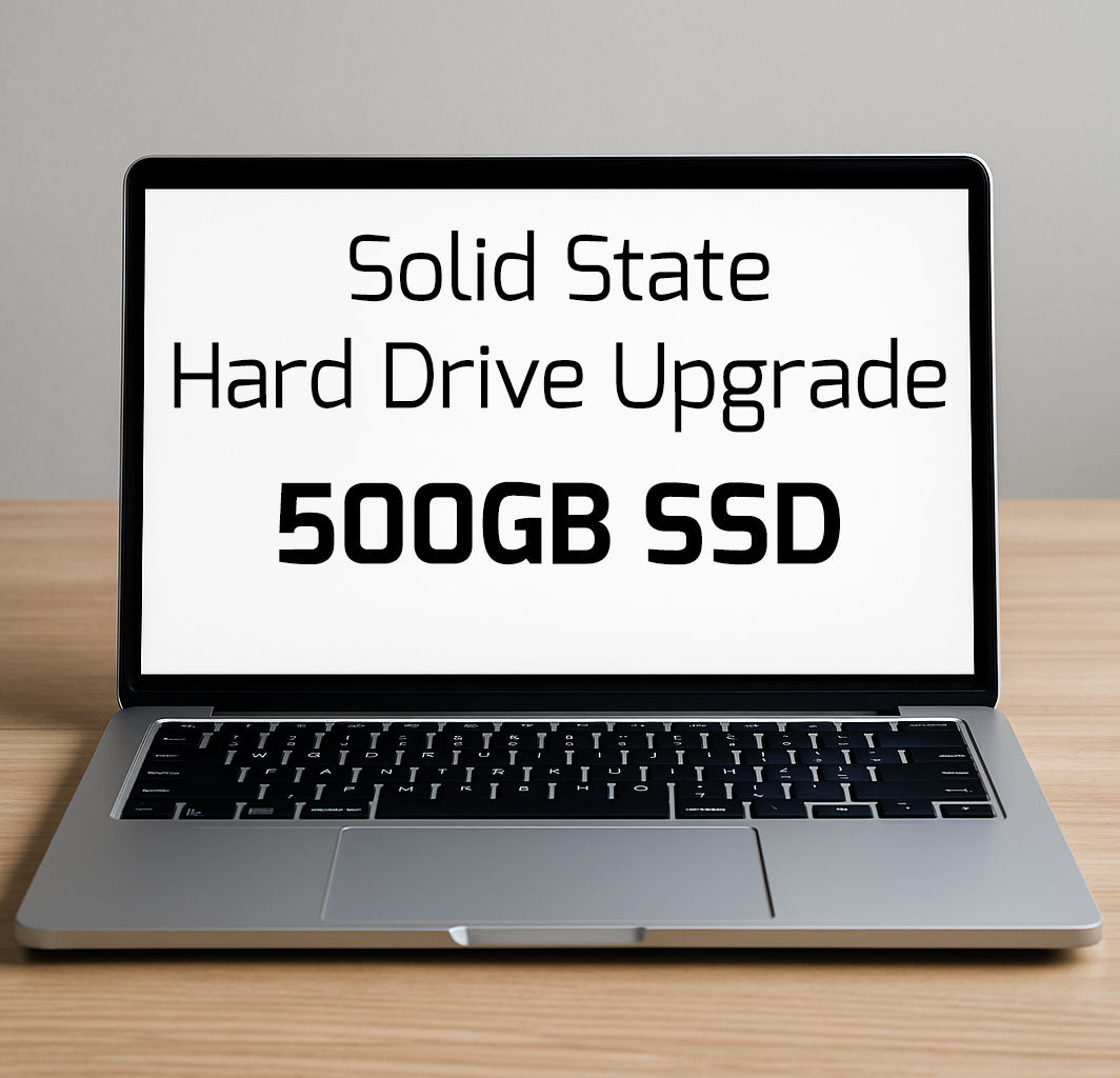 500GB Solid State Drive Upgrade (NVME)