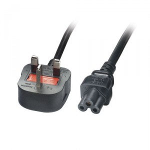 3 Pin Clover -Leaf Mains Lead