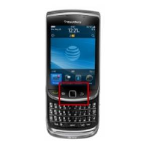 Photo of Blackberry Torch 9800 Trackball / Trackpad Fault Repair