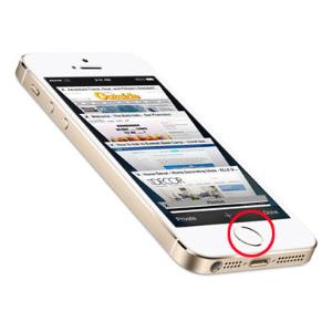 Photo of iPhone 5S Home Button Repair Service in Chester, Cheshire