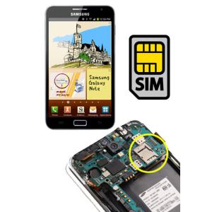 Photo of Samsung Galaxy Note 1 SIM Socket and Micro SD Card Repair