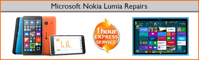 Microsoft Nokia Lumia Cracked, Broken or Smashed Screen Replacement Service in Chester, Cheshire, UK