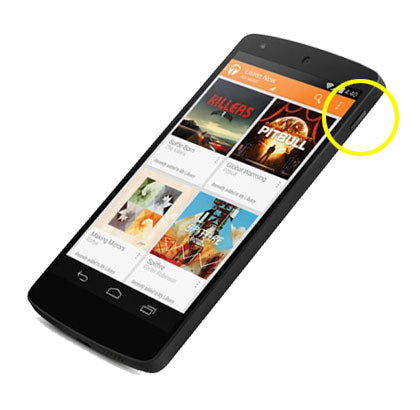 Google LG Nexus 5 Power Button On/Off Switch Repair Service