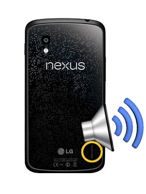 Google LG Nexus 4 Loud Speaker Repair