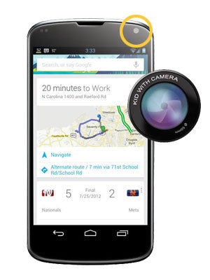 Google LG Nexus 4 Front Camera Repair Service