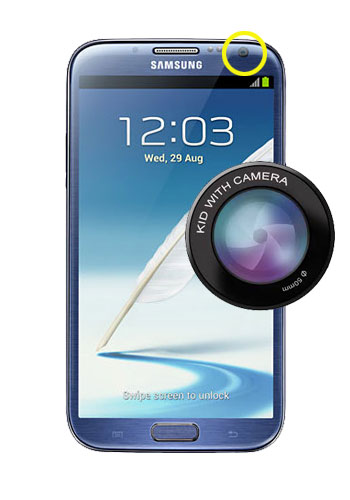 Samsung Galaxy Note 2 Front Camera Replacement
