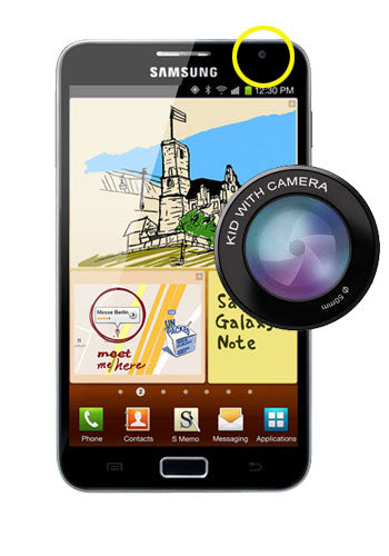 Samsung Galaxy Note 1 Front Camera Replacement