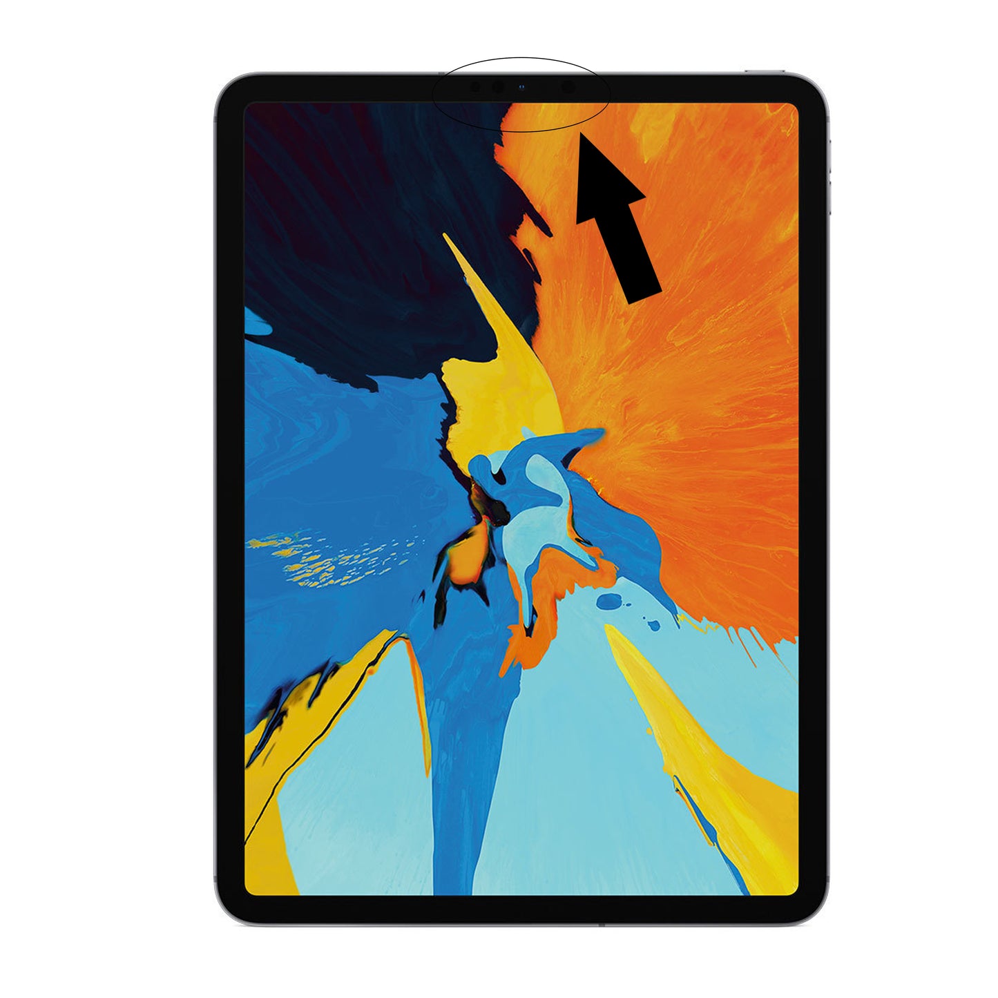 Apple iPad Pro 3rd gen 2018 12.9 Inch Front Camera Repair